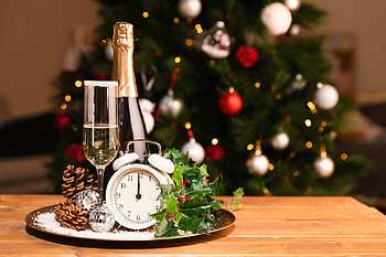 Still Life New Year Champagne, Year, New, Still, Life, Champagne HD wallpaper