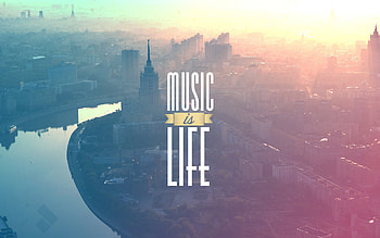 Music is My LIfe, music, life, comments, msg HD wallpaper