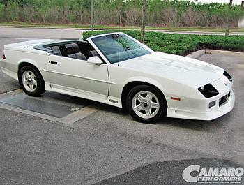 1991 Z28 Camaro, conv, white, chevy, gm HD wallpaper