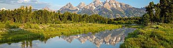 Teton Range, Rocky mountains, Mirror lake HD wallpaper