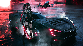 Raven Punishing Gray Raven HD wallpaper