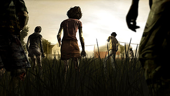 The Walking Dead Walkers, the-walking-dead, games HD wallpaper