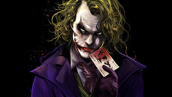 Joker Criminal Mastermind, joker, superheroes, artwork, art, digital-art, dark, black, pixiv HD wallpaper