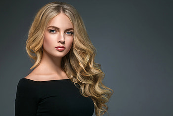 Girl Blonde Hair Glance , girls, model HD wallpaper