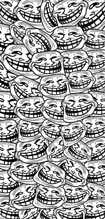 Bunch of trolls, Give, Troll, Gonna, Never, Trolling, Up, You HD phone wallpaper