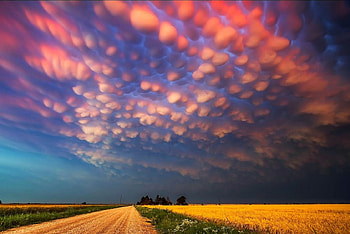 Nebraska, USA, sky, countryside HD wallpaper