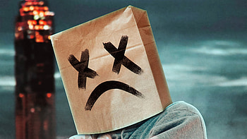 Food Bag Mask , mask, anonymus, artist, artwork, digital-art HD wallpaper