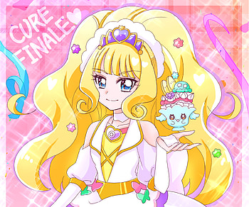 Kasai Amane, Kasai Amane, Cure Finale, Anime, Delicious Party Precure HD wallpaper