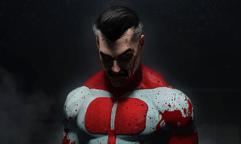 Invincible, animation show, Omni-Man, fan art HD wallpaper