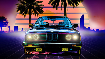 Bmw E30 Digital Art , bmw-e30, cars, artist, artwork, digital-art HD wallpaper