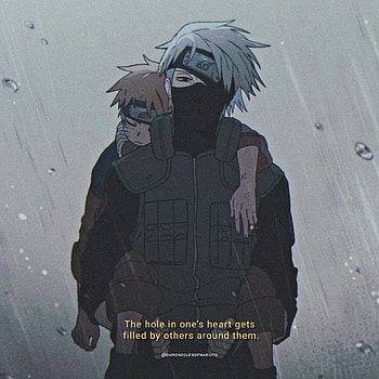 Kakashi hatake quote, naruto, art, itachi, anime, quotes HD phone wallpaper