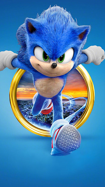 Sonic the Hedgehog (2022) movie HD phone wallpaper