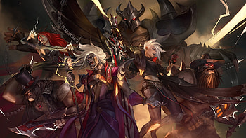 Karthus, League of Legends, , Background HD wallpaper