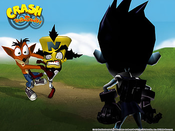 Crash Twinsanity Nina Cortex, Crash Bandicoot, Crash Bandicoot (Character), Neo Cortex (Crash Bandicoot), video game, Crash Twinsanity HD wallpaper