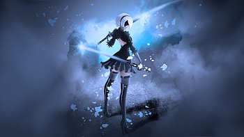 2b Nier Automata Artwork 2024, nier-automata, games, artist, artwork, digital-art, deviantart, video-games HD wallpaper