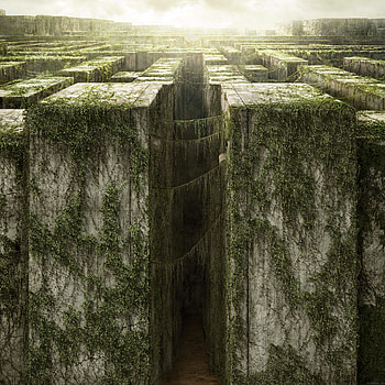 The Maze Runner, Intriguing poster, Adventure awaits, Uncover the mystery HD phone wallpaper