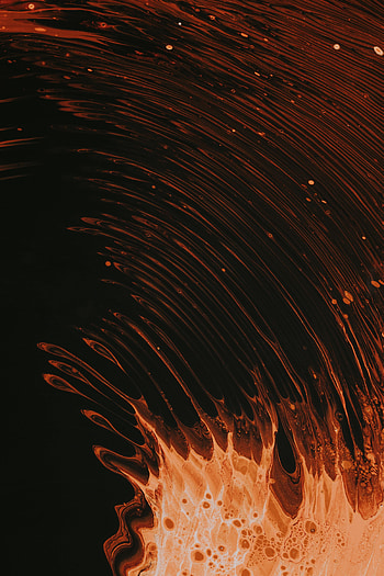 Abstract, Divorces, Paint, Brown, Mixing HD phone wallpaper