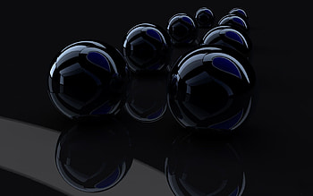Reflection, 3D, Render, Rendering HD wallpaper