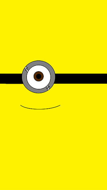 Minions, Halloween, Yellow, Big eye HD phone wallpaper