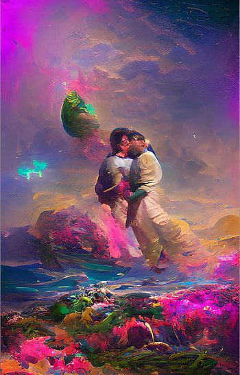 Love Me Land, sky, Star_Crossed_Lovers, Couple, Romantic HD phone wallpaper