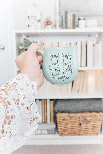 Words, Hand, Cup, Mug, Lace HD phone wallpaper