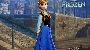 Frozen Anna, pixar, disney, movies, frozen, animated-movies, cartoons HD wallpaper