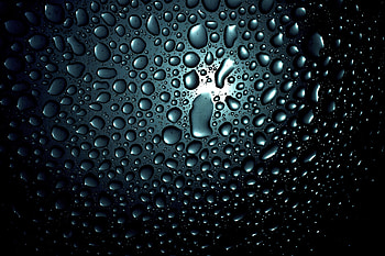 Drops, Macro, Close-Up, Surface HD wallpaper