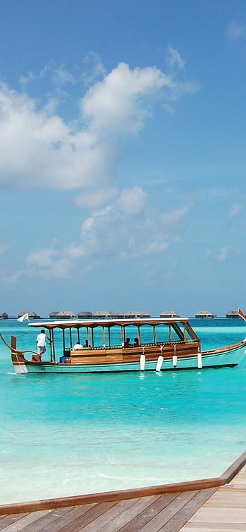 Bahamas paradise, White sand beach, Tropical escape, 11 Pro HD phone wallpaper