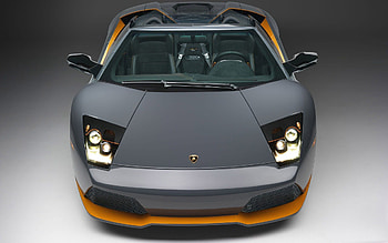 Lamborghini, Cars, Lights, Headlights, Murcielago HD wallpaper