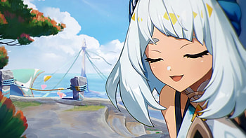 of Mualani from Genshin Impact, video game, Genshin Impact, Mualani (Genshin Impact) HD wallpaper