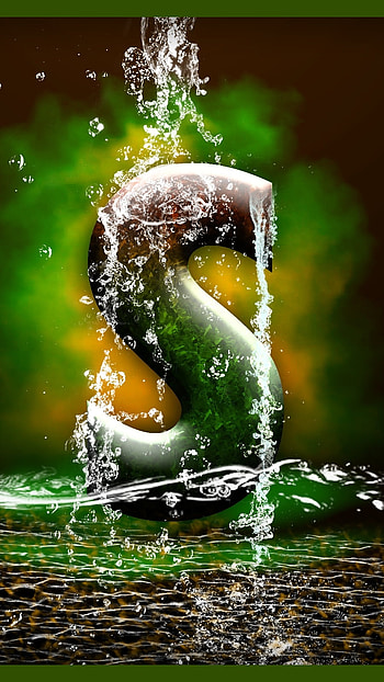 S Letter, Nature Background, nature, background HD phone wallpaper