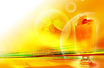 sun drink, sunny, drink, yellow HD wallpaper
