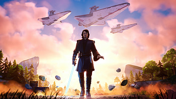 Epic Fortnite Ultra – Battle Ready in a Stunning Skyscape, video game, Fortnite HD wallpaper