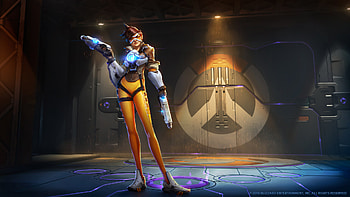 Tracer Overwatch Fanart, tracer-overwatch, overwatch, games, xbox-games, ps-games, pc-games, 2016-games, artwork, artist, digital-art, deviantart HD wallpaper