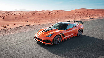 Racing Chevy ZR1, Corvette HD wallpaper