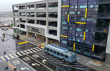 San Francisco International Airport, Long-term parking garage, CHS Consulting Group, Airport facilities HD wallpaper