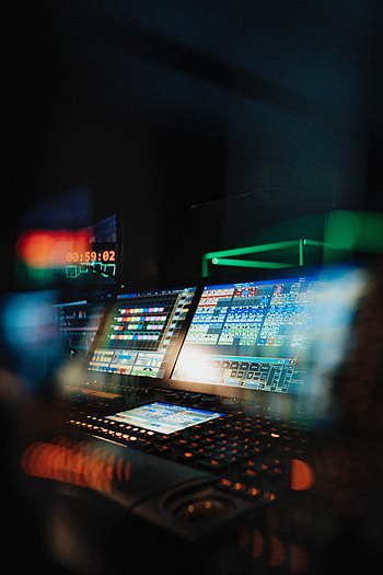 Dark, Shine, Light, Technologies, Technology, Equipment, Monitor, Remote Control, Control Console HD phone wallpaper
