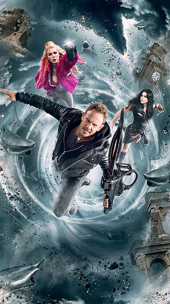 Sharknado 5: Global Swarming (2022) movie HD phone wallpaper