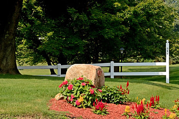 Old Country Scene, country scene, country road, country fence HD wallpaper
