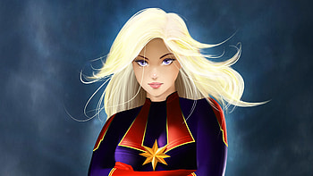 New Captain Marvel Art, captain-marvel, artwork, digital-art, superheroes HD wallpaper