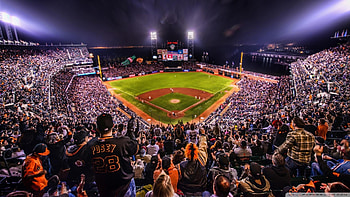 Oracle Park, Major League Baseball HD wallpaper