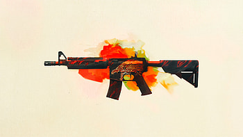 Dragon King M4A4 Â· Howl v1 M4A4 ... HD wallpaper