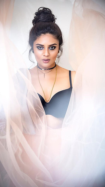 Sreemukhi, telugu actress, sexy gorgeous HD phone wallpaper