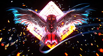 Owl Painting, owl, artwork, digital-art, art, artstation HD wallpaper