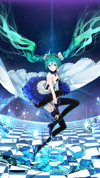 Queen of the game, Hatsune Miku, Anime, Vocaloid HD phone wallpaper
