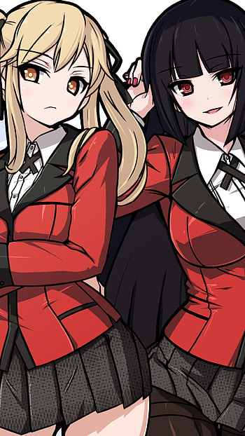 Yumeko Jabami, Anime, Kakegurui HD phone wallpaper