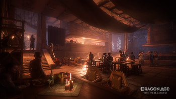 Dragon Age: The Veilguard - Tavern U, video game, Dragon Age: The Veilguard, tavern HD wallpaper