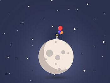 Astronaut Minimalism, minimalism, artist, astronaut, digital-art HD wallpaper