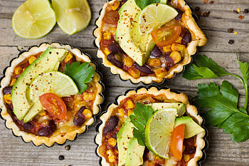Food, Vegetables, Lime, Avocado, Tartlets HD wallpaper