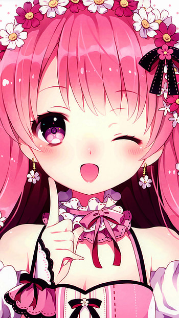 Anime Cute Girl 6 HD phone wallpaper